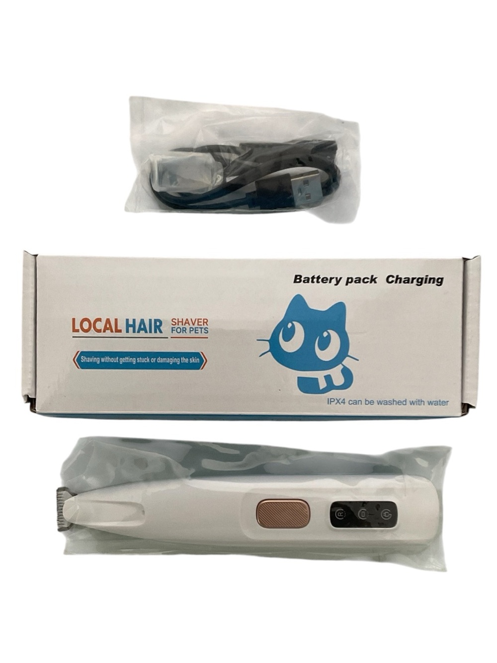LOCAL Hair Shaver For Pets Professional Blade Strong Motor Long Indurance NWOT